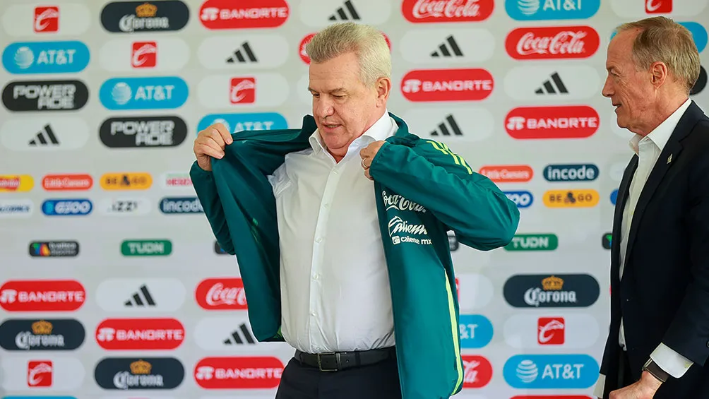 Javier Aguirre fue presentado como timonel de la Selección Mexicana