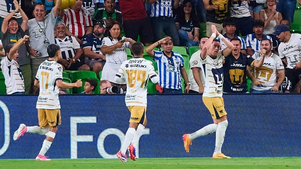 Festejo de Funes Mori en Leagues Cup