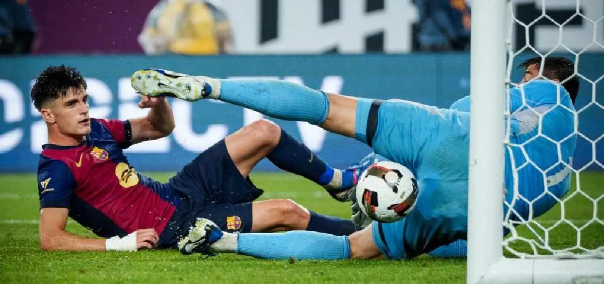 Pau Víctor en el clásico