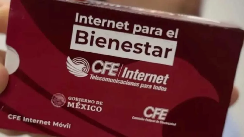 Twitter: @Bienestar_CDMX Esta tarjeta SIM incluye gratis MG de Internet, mensajes de textos y llamadas.