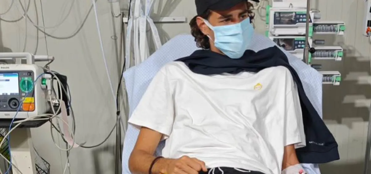 IG:gianmarcotamberi Campeón olímpico es hospitalizado