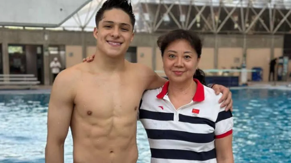 Osmar Olvera y Ma Jin