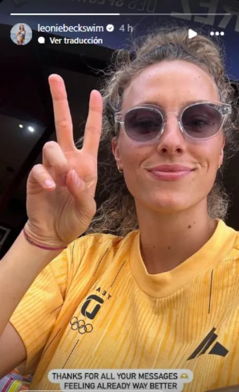 La alemana agradeció los mensajes de apoyo