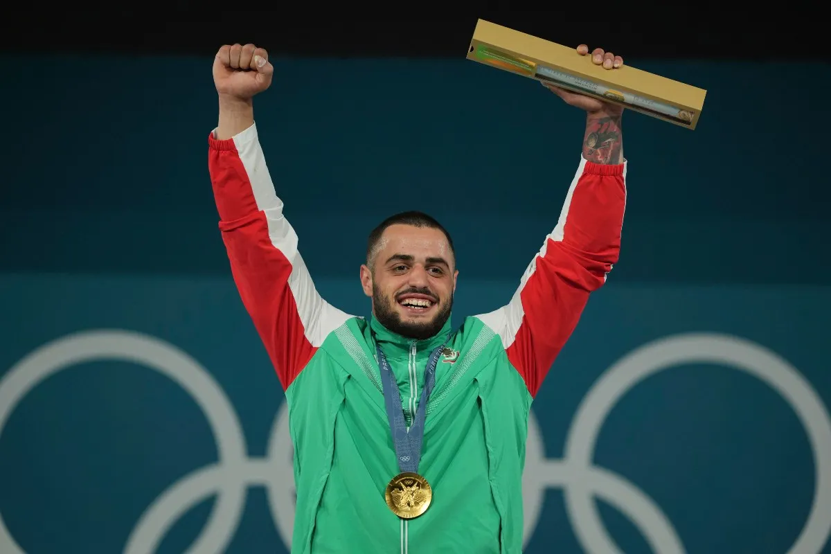 Con el oro olímpico