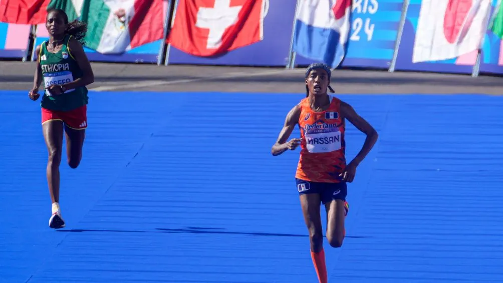 Hassan en los últimos metros