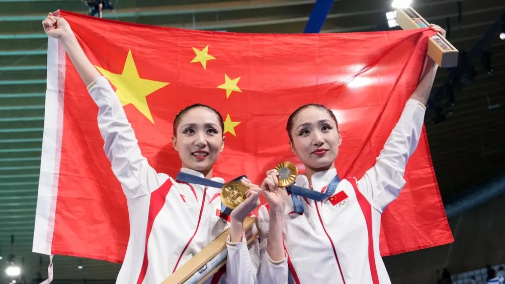 AP China igualó en medallas de oro a USA en París 2024