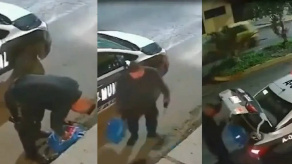 El video se ha vuelto viral en redes sociales y ha causado indignación. Foto Captura de pantalla