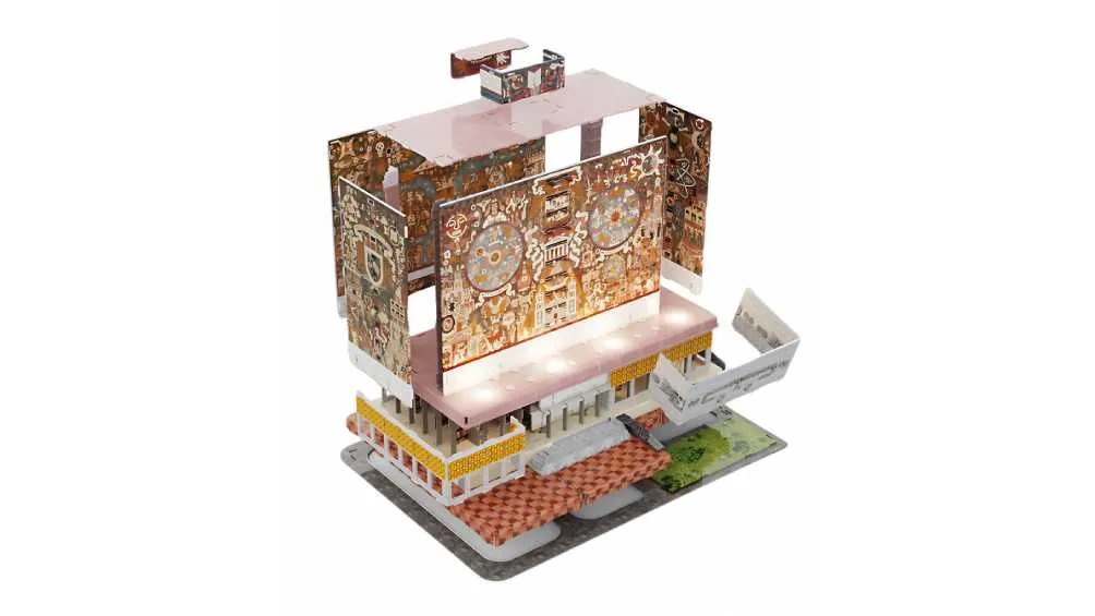 UNAM Este rompecabezas consta de 96 piezas.