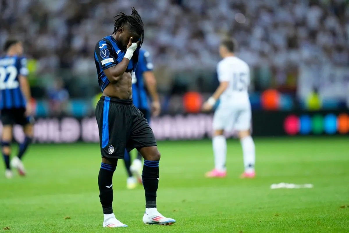 Atalanta cayó ante el cuadro blanco