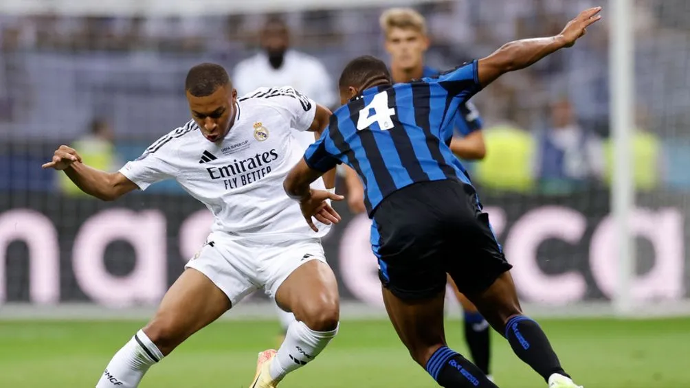 El francés en su debut con el Real Madrid