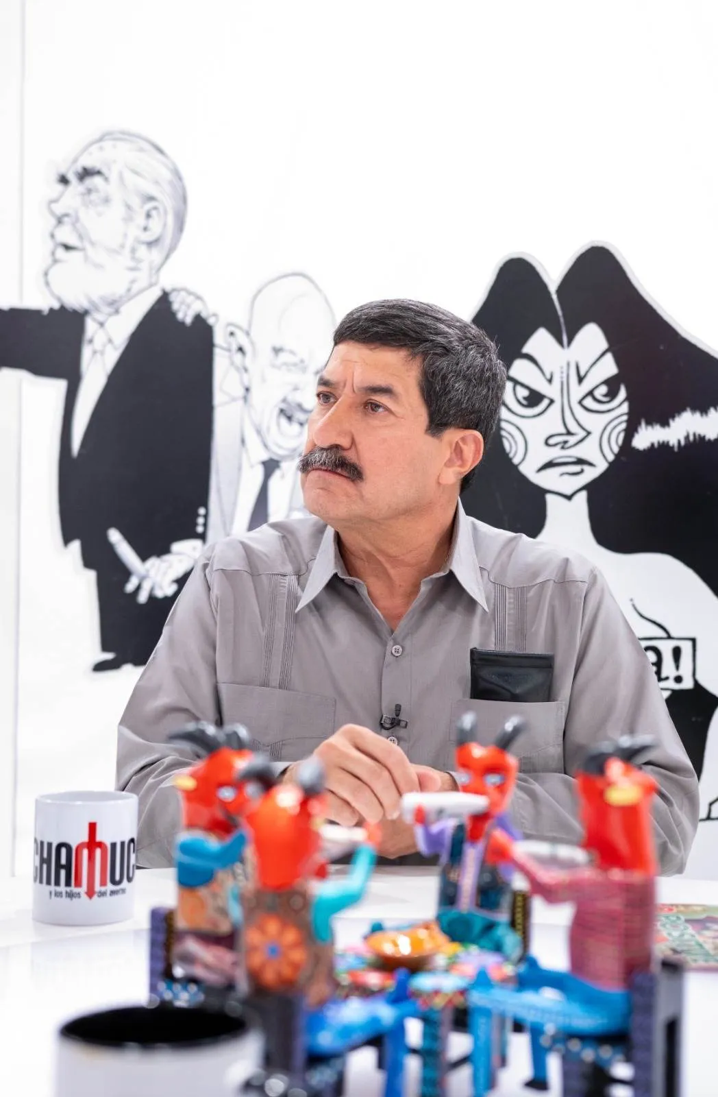 FB: @javiercorralj El exmilitante del PAN pidió el apoyo de las autoridades de la CDMX.