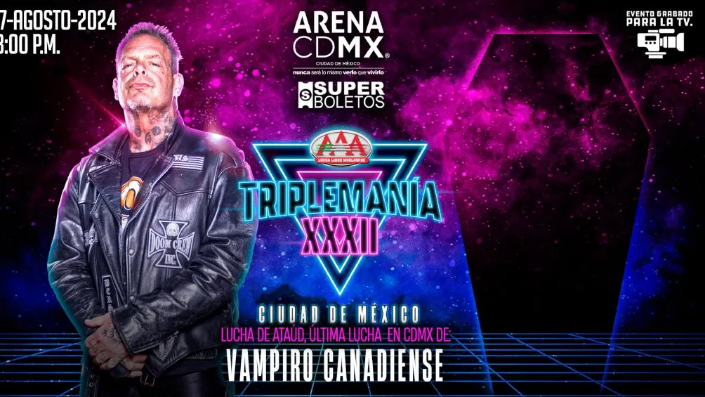 Lucha de despedida del Vampiro Canadiense