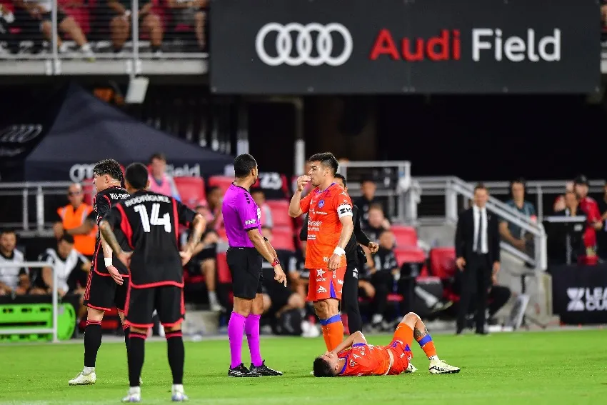 Del Prete lesionado en Leagues Cup