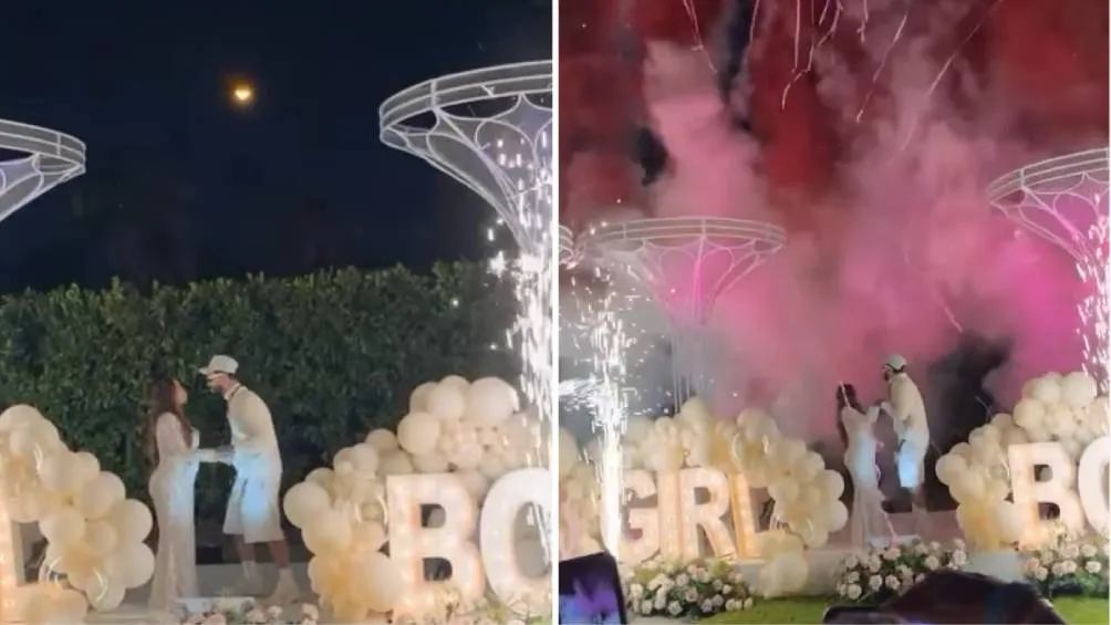 Mediante un video en redes sociales la pareja dio a conocer el embarazo. Foto Especial