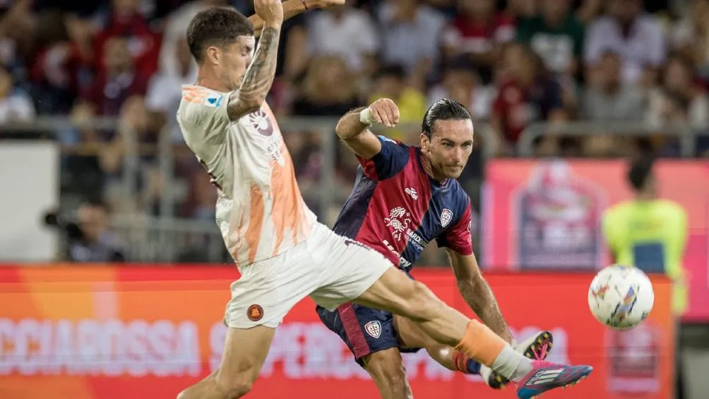 Cagliari empató sin goles ante la Roma