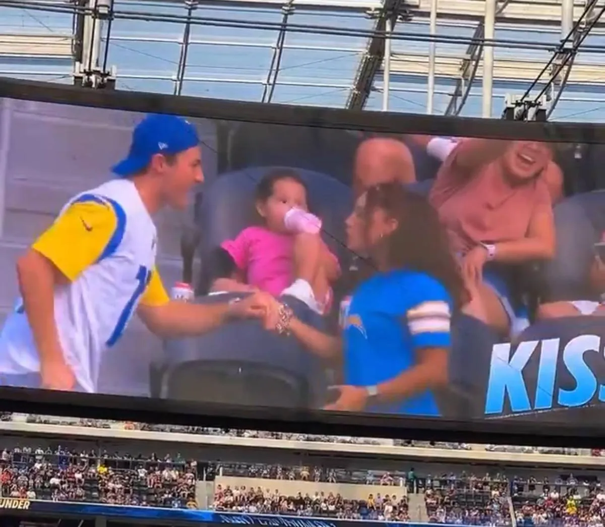 El aficionado en la tribuna