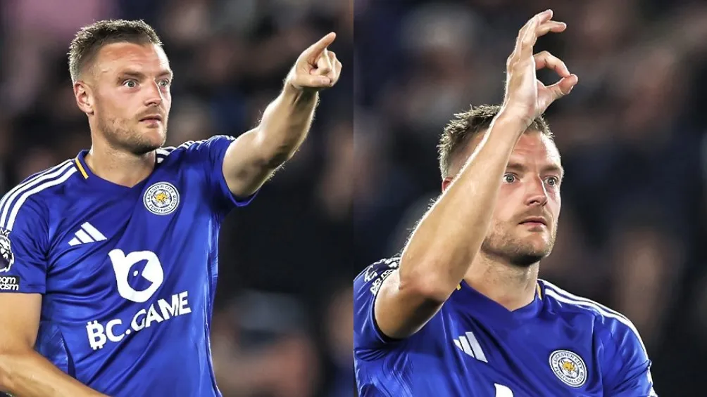 Vardy hace burla al Tottenham