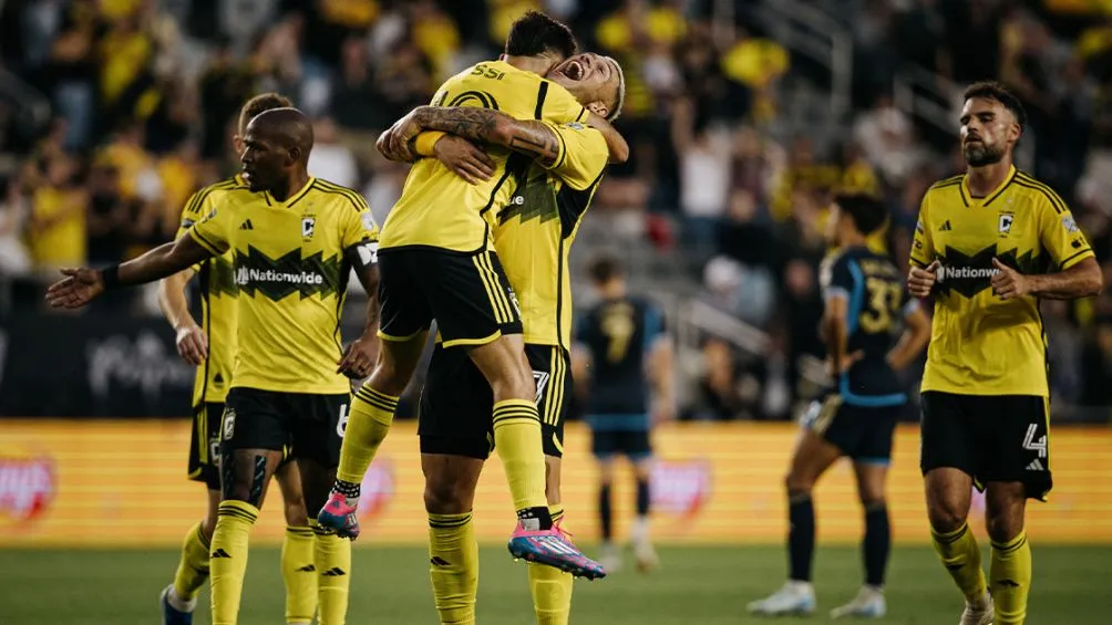 Columbus también goleó al Union