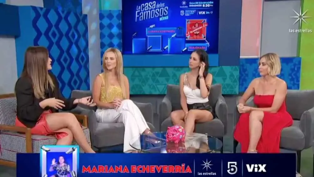 Mariana Echeverría estuvo de invitada en el programa 'Cuéntamela Ya!'.