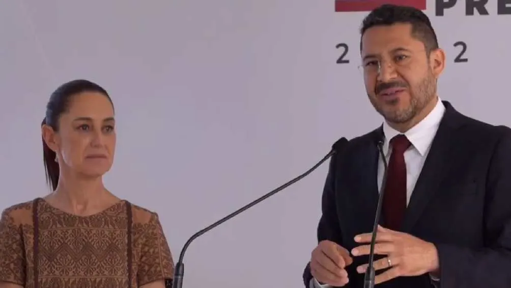 Martí Batres agradeció el nombramiento de la futura Presidenta de México.
