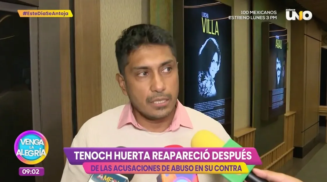 El histrión tuvo un breve encuentro con la prensa donde contó cómo se sentía.