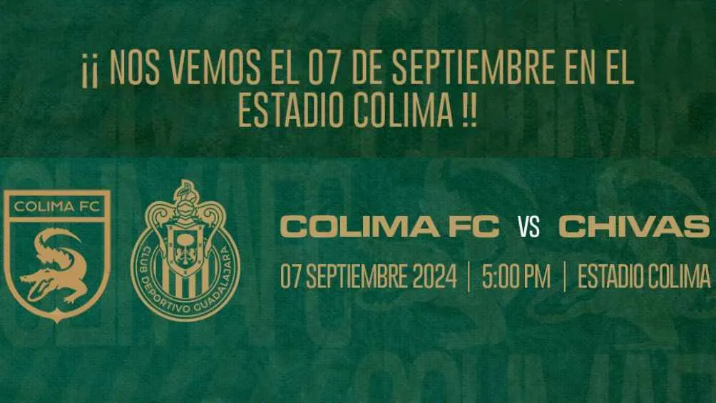 Jugarán el 7 de septiembre