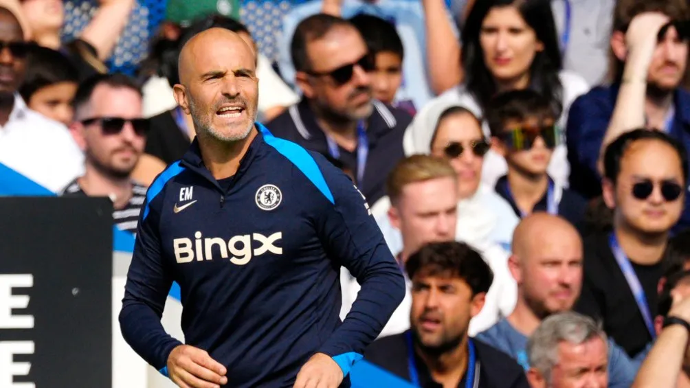 AP Enzo Maresca, entrenador del Chelsea