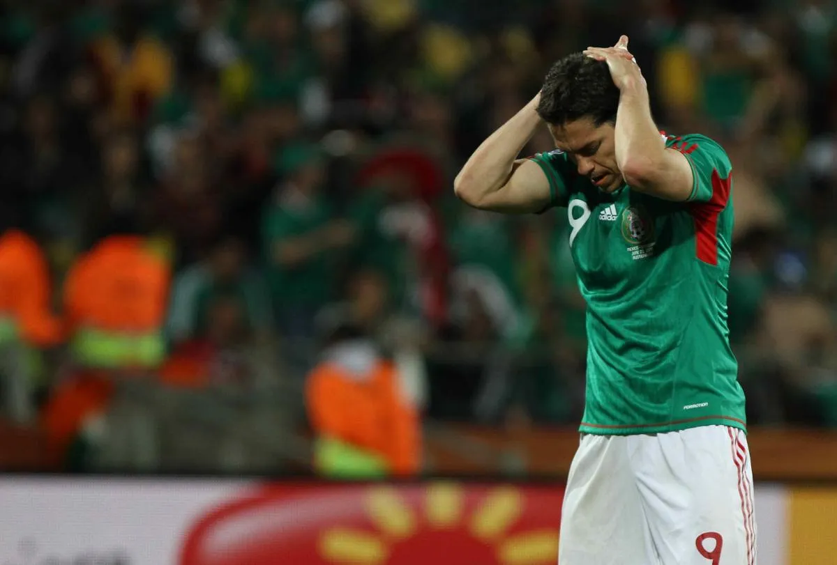 Guillermo Franco asistió al Mundial de 2010