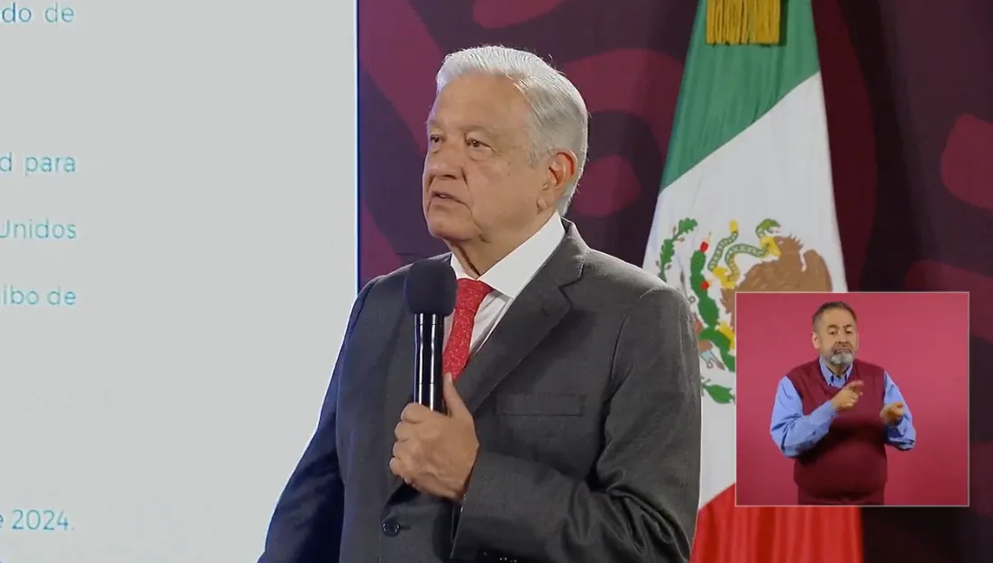 FB: @lopezobrador.org.mx López Obrador dijo que el Ejército ya está atendiendo al municipio.