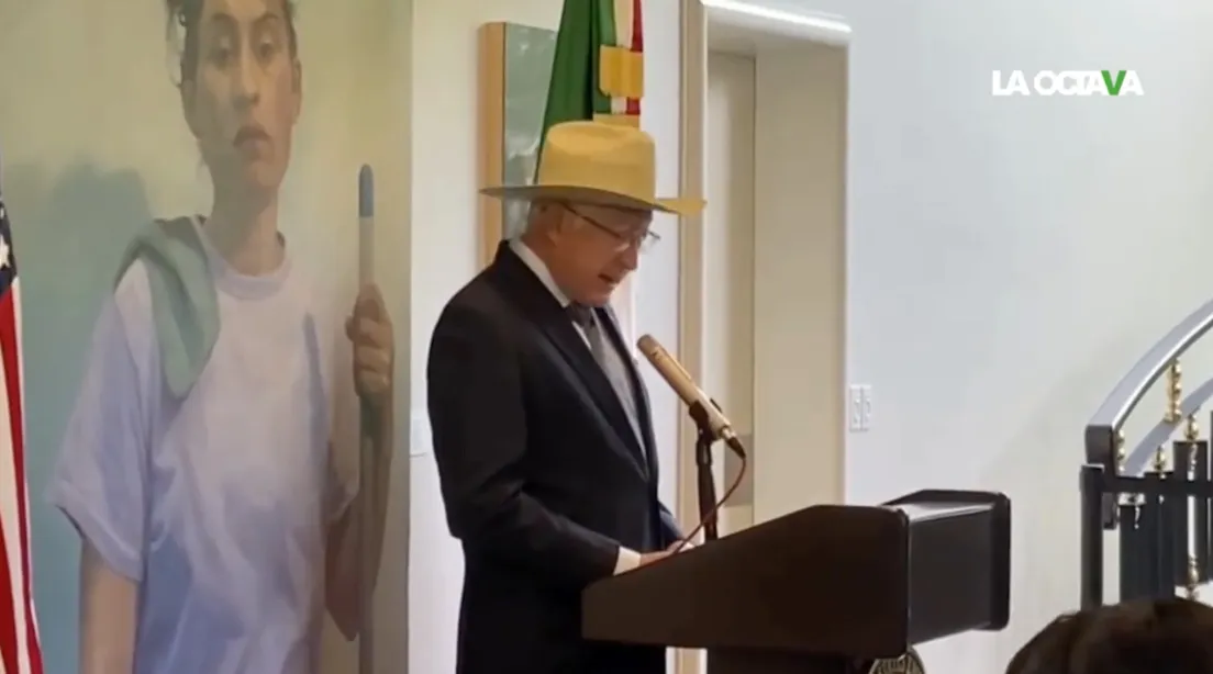 Captura de Pantalla Ken Salazar teme porque el poder judicial no esté bien fortalizado.