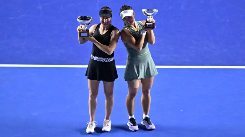 La mexicana y su dupla cayeron en dobles