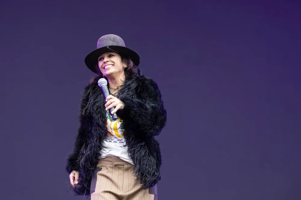Cortesía OCESA Sin duda, Linda Perry fue de lo mejor dentro del Festival HERA.