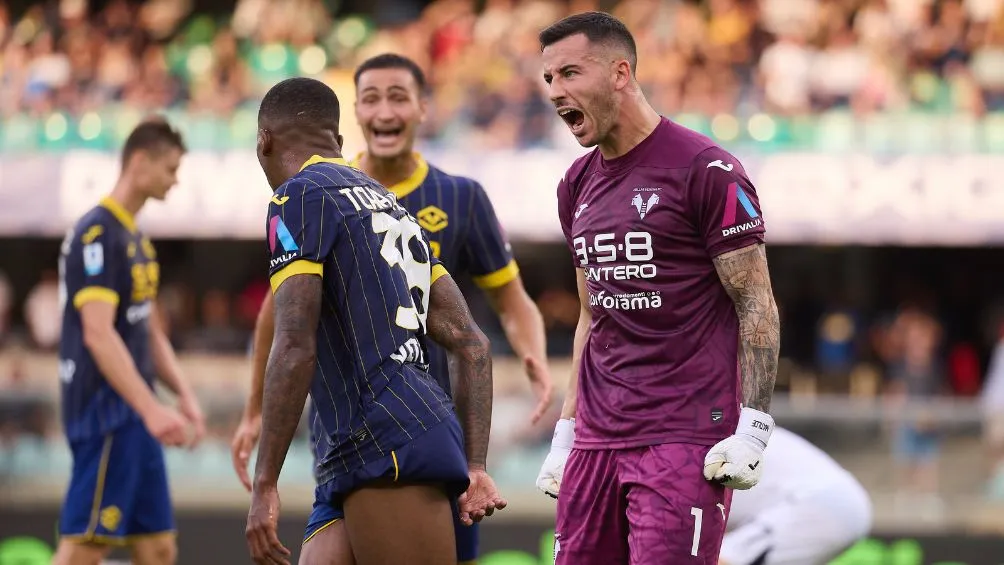 El equipo de Verona jugará ante la Juve