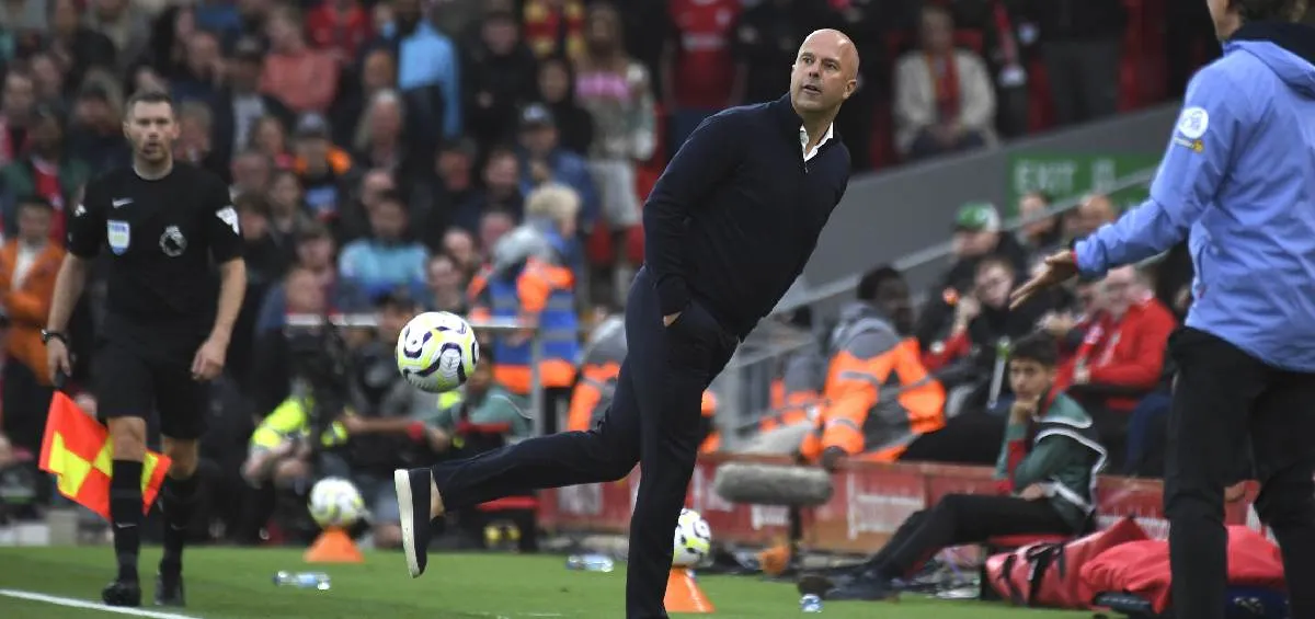 Arne Slot en su nueva casa