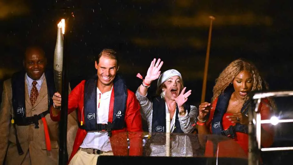 Los tenistas siguen llamando la atención