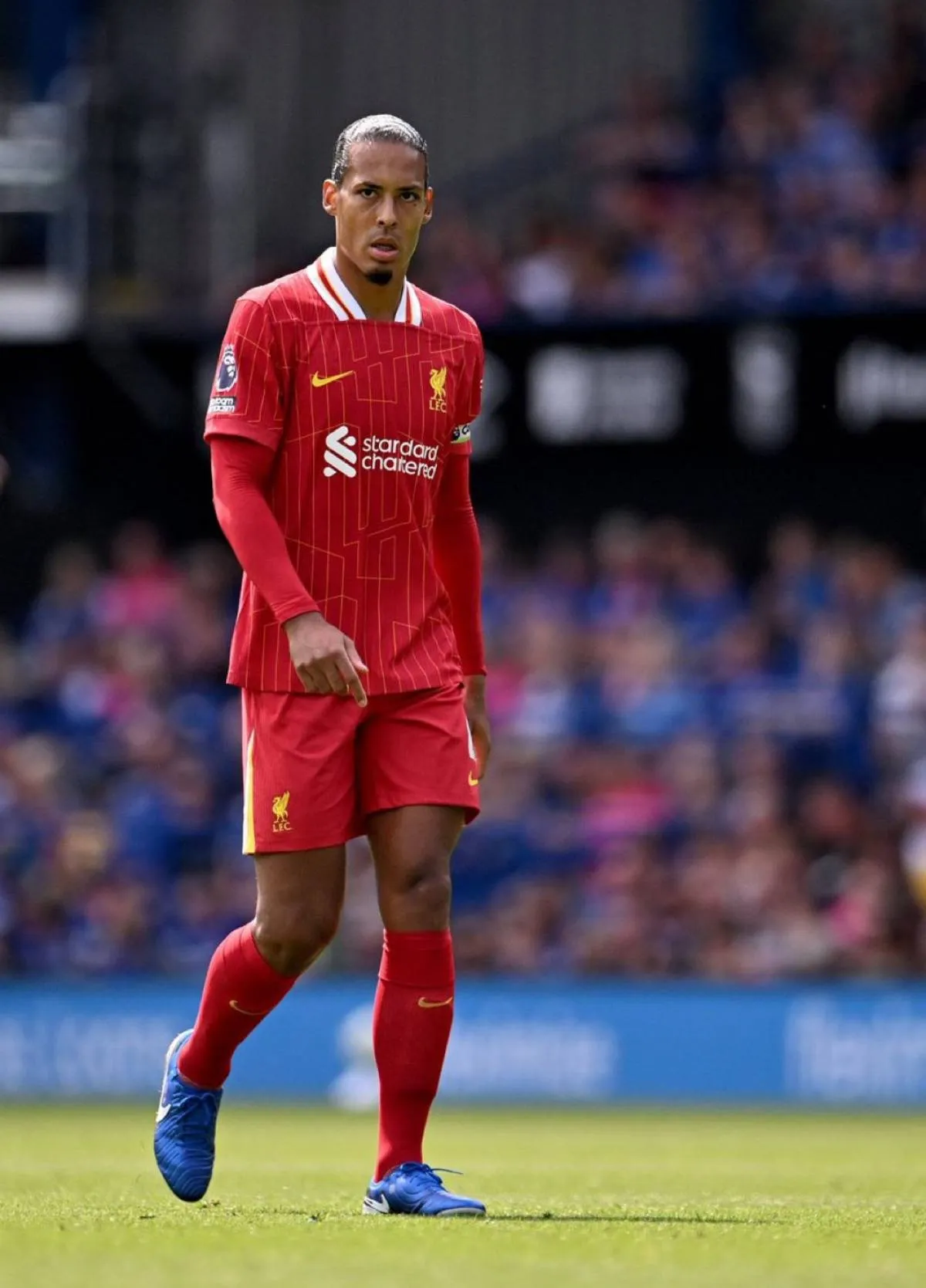 Van Dijk con el Liverpool
