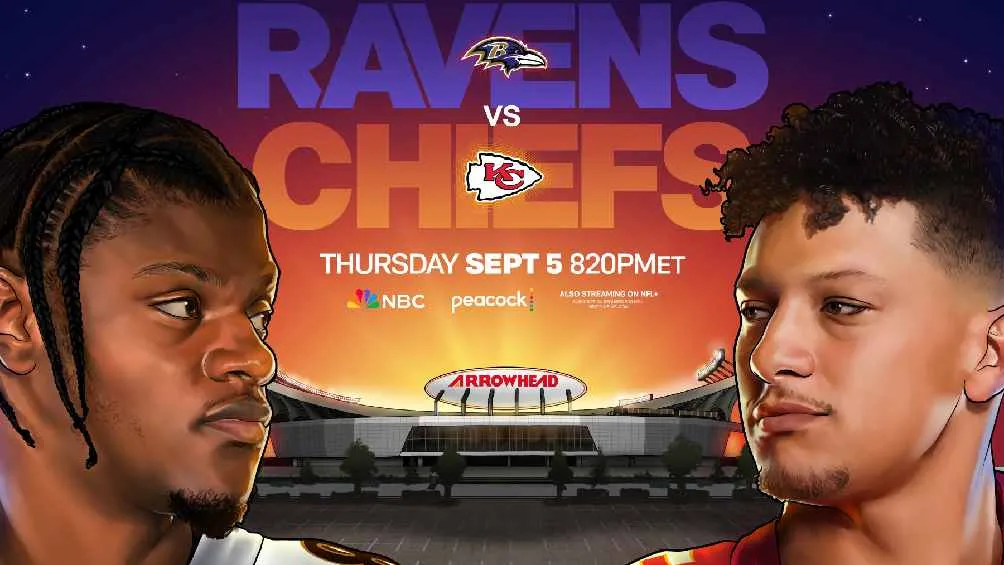 TWITTER @NFL Chiefs y Ravens abren la temporada
