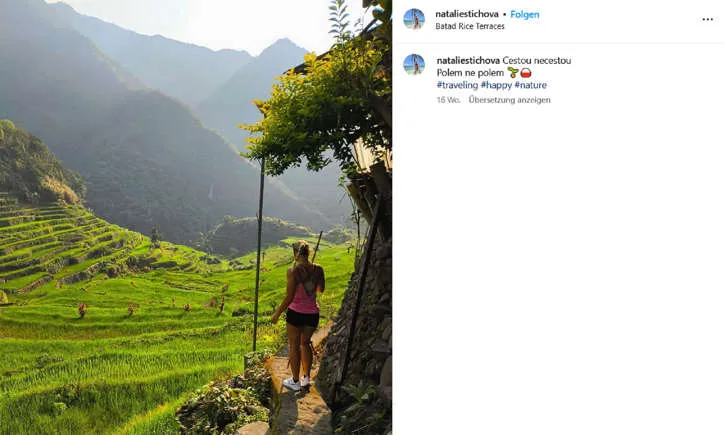 A Natalie le gustaba salir a explorar la naturaleza