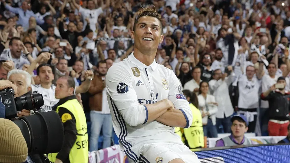 AP Ronaldo con el Real Madrid