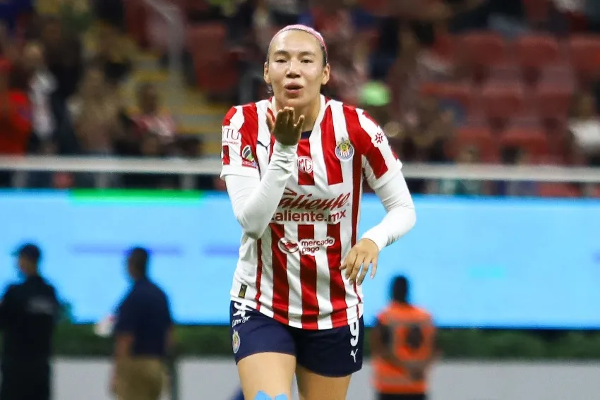 Gabriela Valenzuela tras marcar su gol