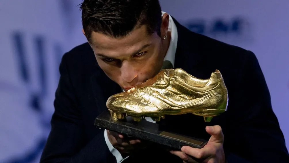 Cristiano Ronaldo ganó la bota de oro tres veces