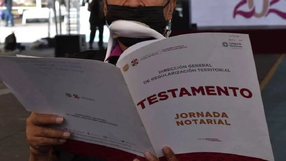 "X" En septiembre, se ofrece un descuento especial para tramitar el testamento.
