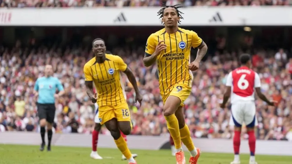 AP Brighton empató ante el Arsenal