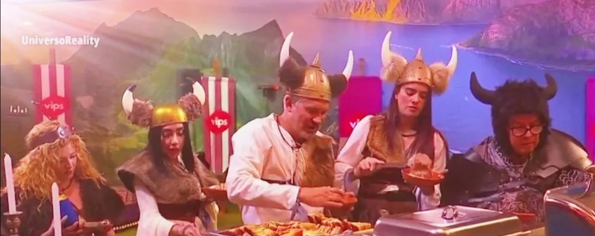 Vix Premium Los habitantes se disfrazaron de vikingos para la fiesta del día de ayer