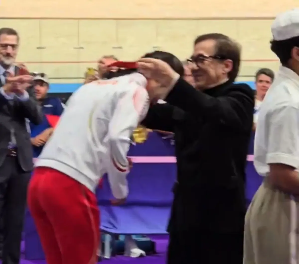 X: @ClaroSports Momento de la premiación