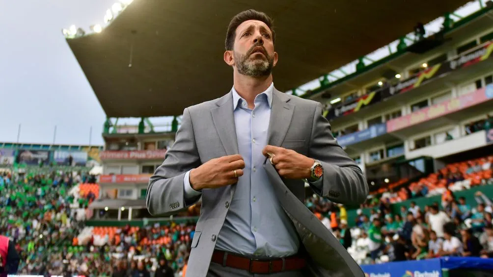 IMAGO7 Bava durante el juego de León ante Xolos