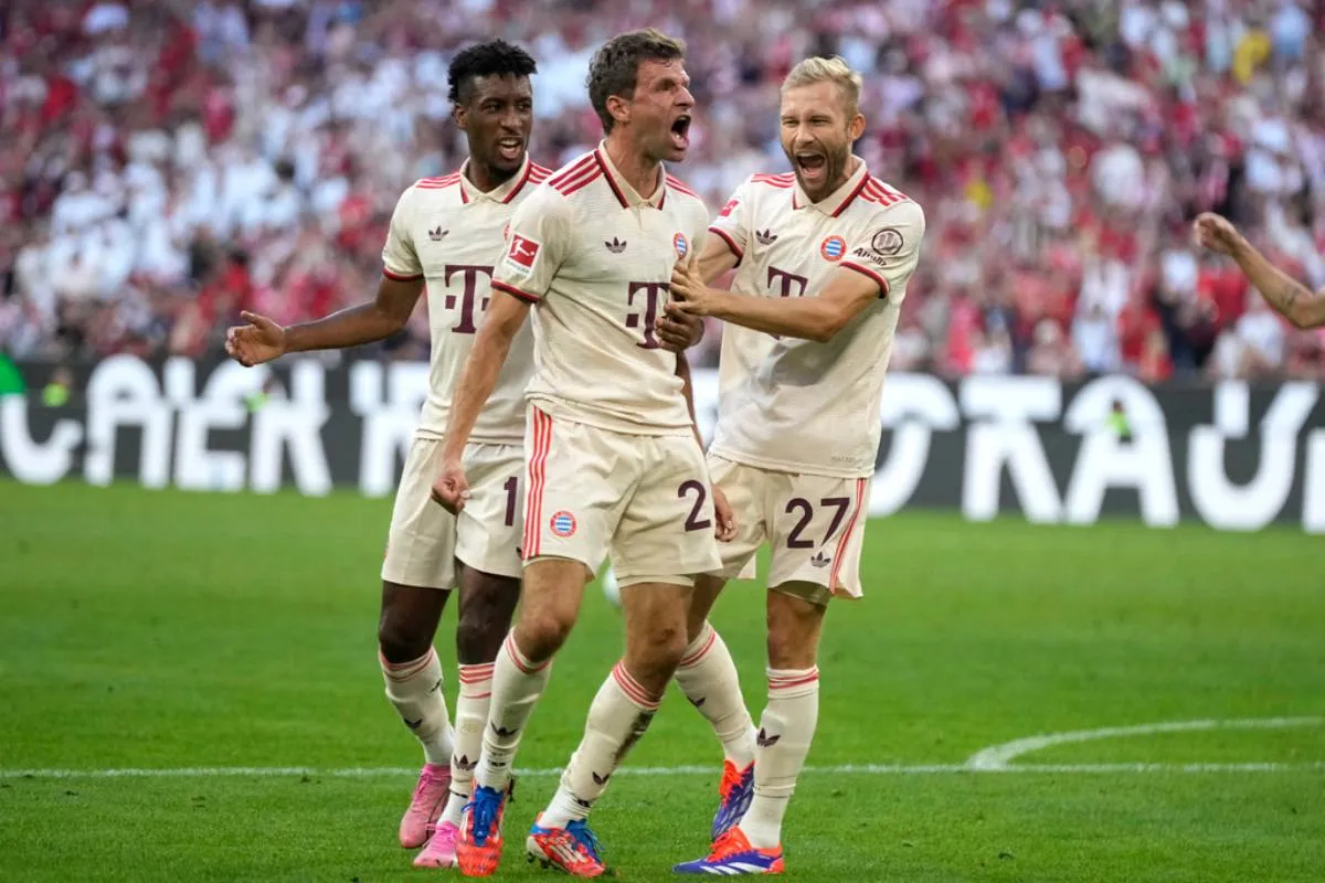 Festejo con los compañeros