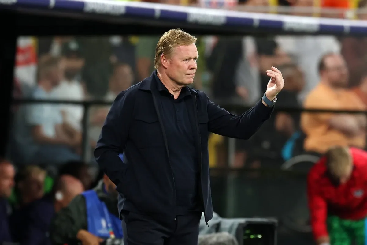 El técnico en partido