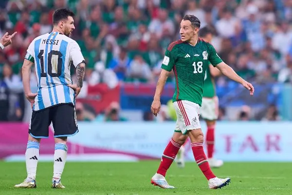 Guardado en su último partido con el Tri en el Mundial Qatar 2022