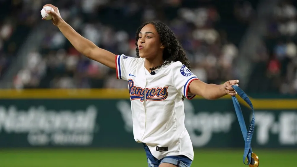 Rivera con medalla de oro